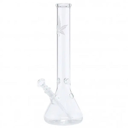 14" Hemp Lear Beaker Glass Water Pipe